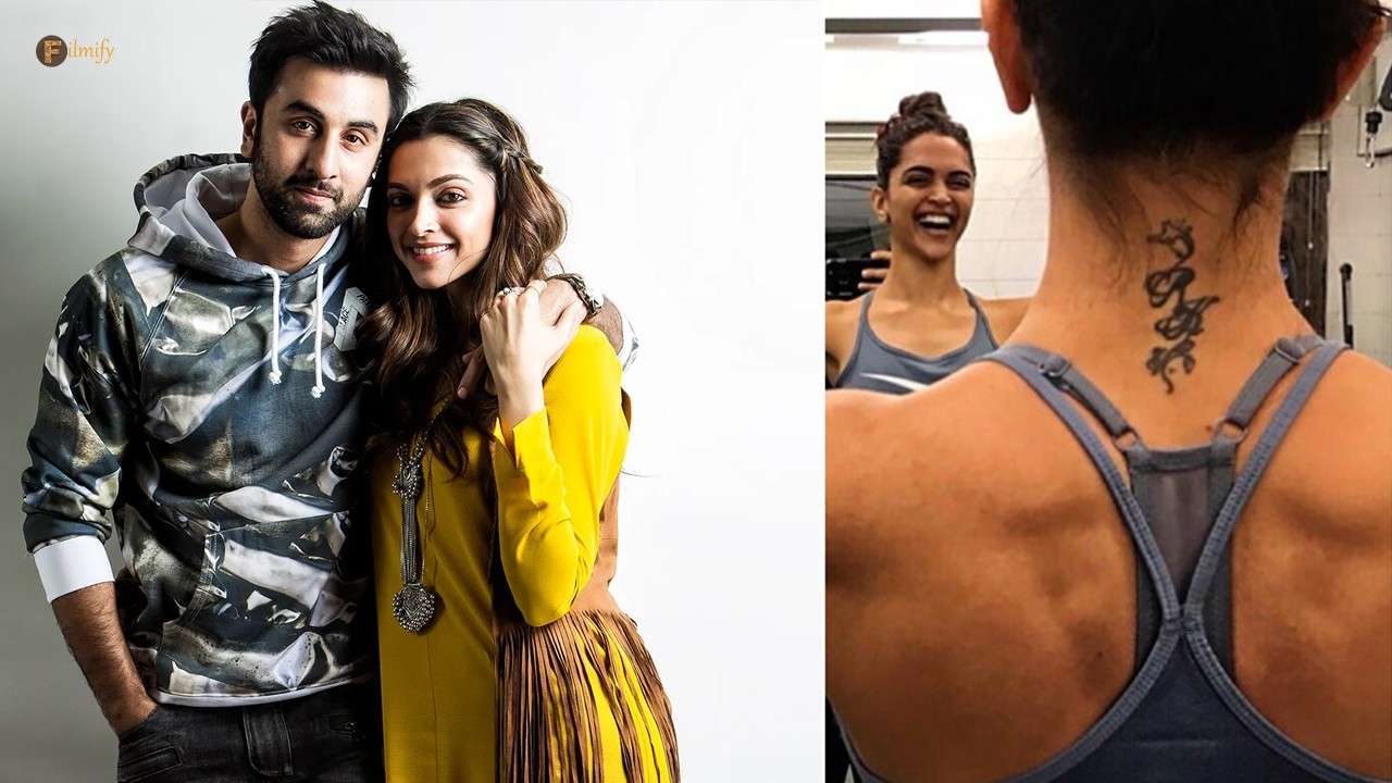 This Is What Deepika Padukones Modified RK Tattoo Looks Like  We Cant  Help But Admire It