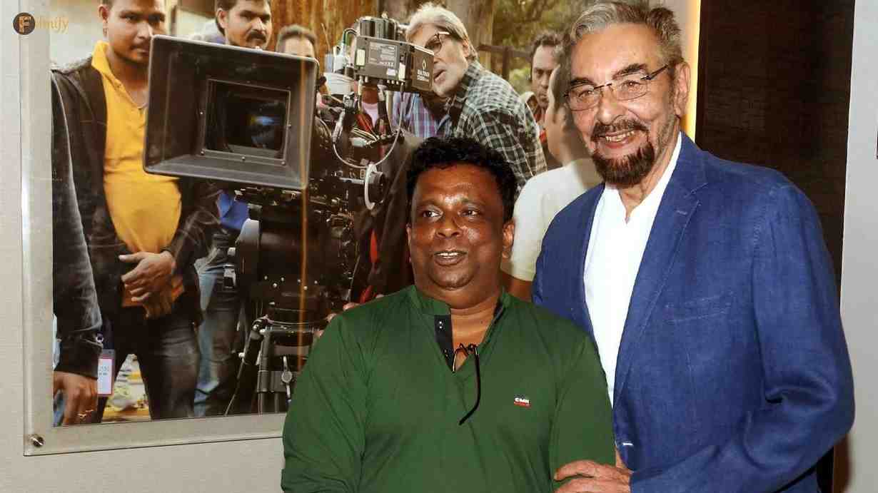 Kabir Bedi spotted dubbing for his debut in Kannada Film ‘Kari Haida?’