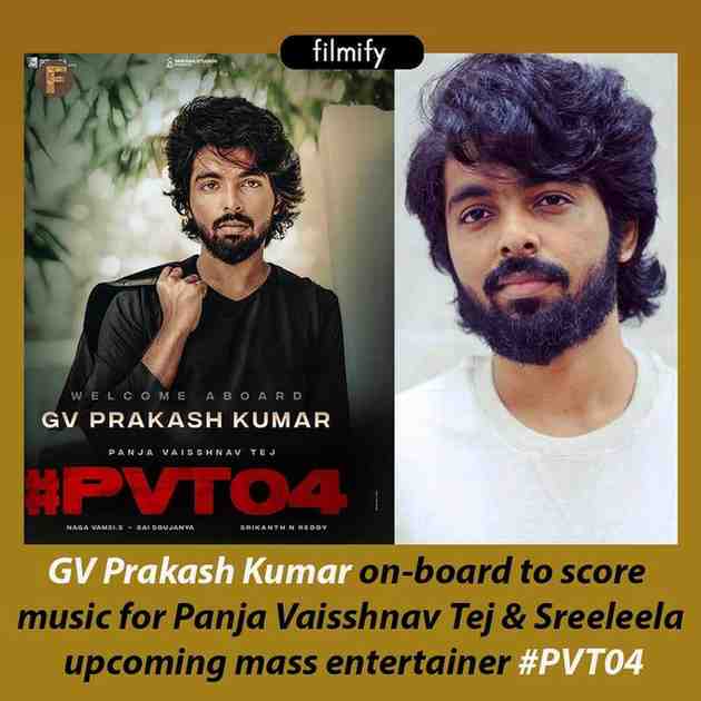 GV prakash to score tunes for PVT04
