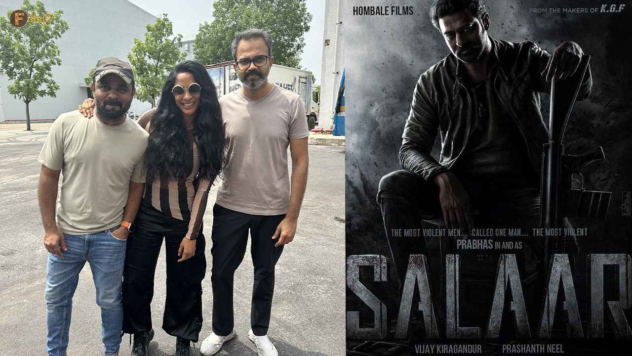 Sriya Reddy Concludes Shooting for ‘Salaar’